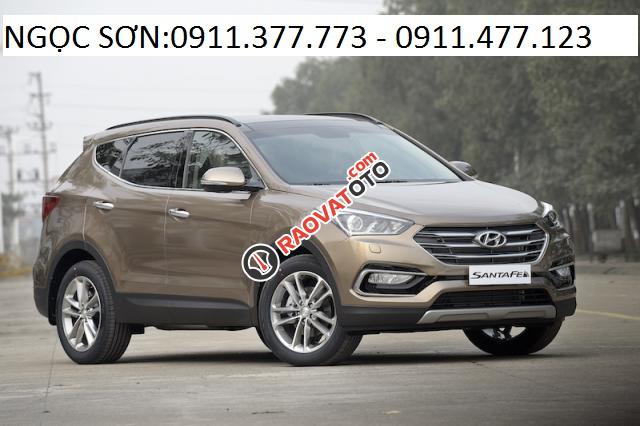 "Cực sốc" khuyến mãi mừng xuân 2018, Hyundai Santa Fe, trả góp 90% xe, LH Ngọc Sơn: 0911.377.773-6