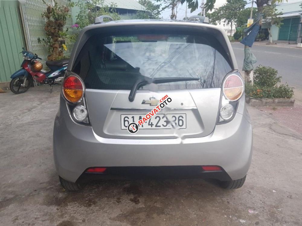 Bán Chevrolet Spark LT 1.2 MT đời 2011, màu bạc, xe gia đình, 195 triệu-3