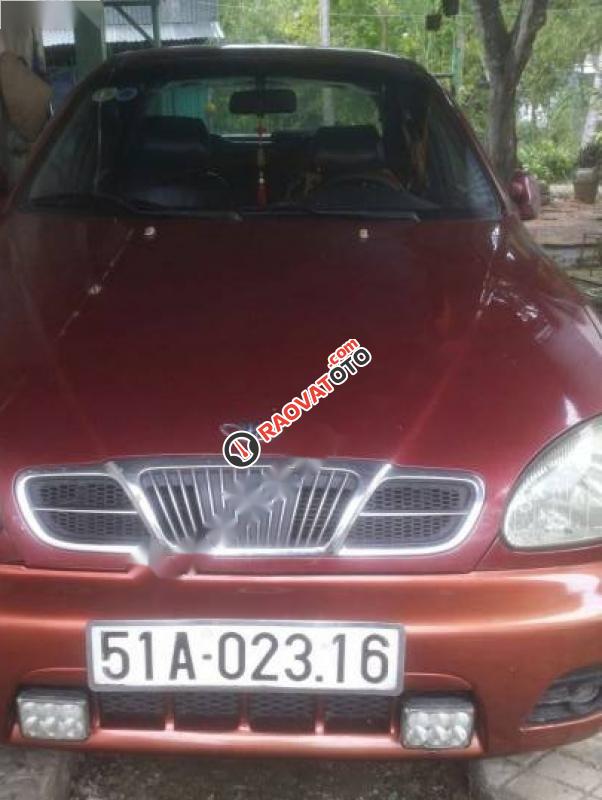 Cần bán xe Daewoo Lanos SX đời 2003, màu đỏ-3