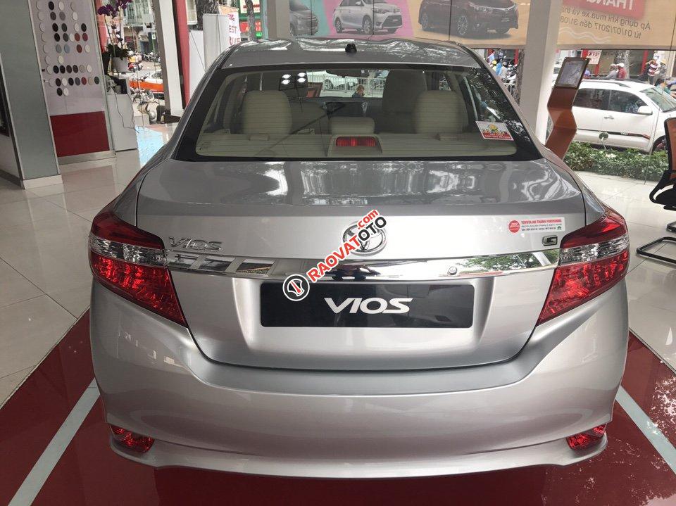 Cần bán xe Toyota Vios 1.5G sản xuất 2017, màu bạc, đủ màu giao ngay trong ngày-16