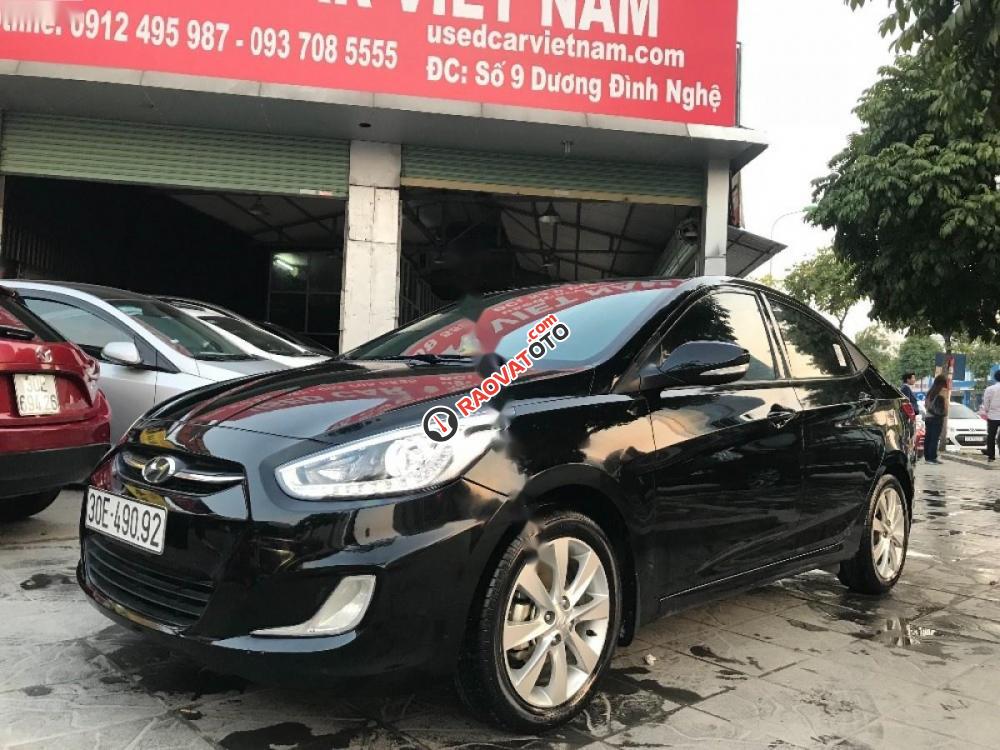 Bán Hyundai Accent Blue 1.4AT đời 2016, màu đen, xe nhập, giá cạnh tranh-1