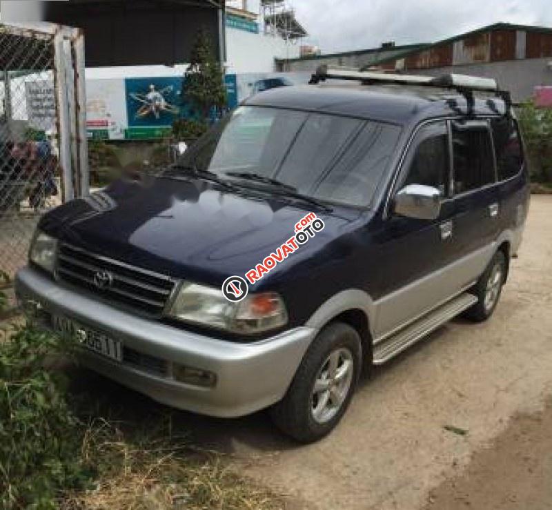 Xe Toyota Zace GL đời 2000, màu xanh lam xe gia đình-5