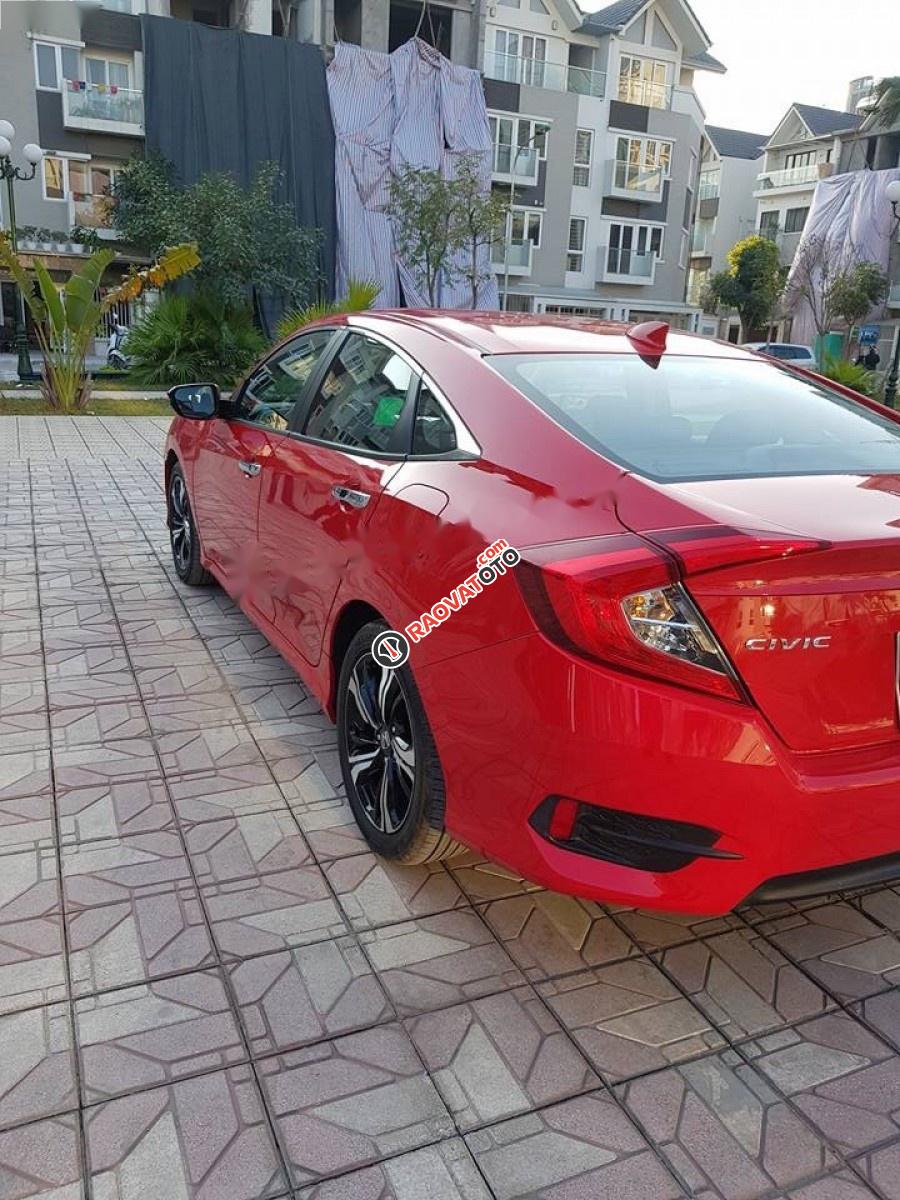 Cần bán gấp Honda Civic năm 2017, màu đỏ, nhập khẩu nguyên chiếc, giá 885tr-2