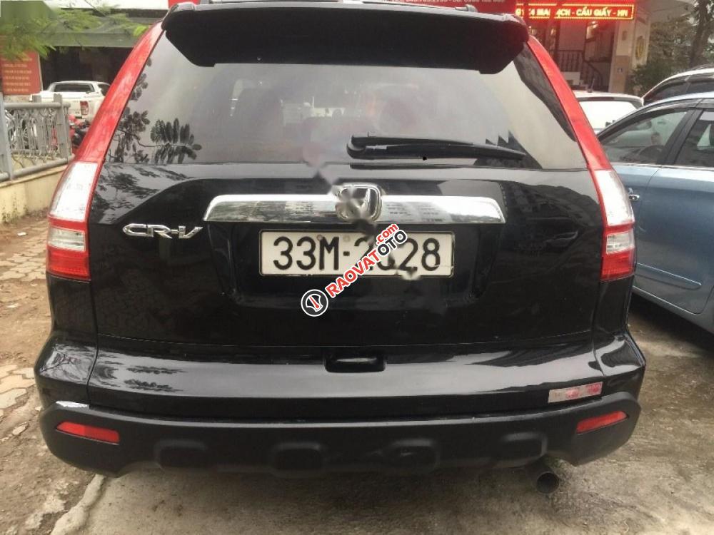 Xe Honda CR V đời 2007, màu đen, xe nhập-7