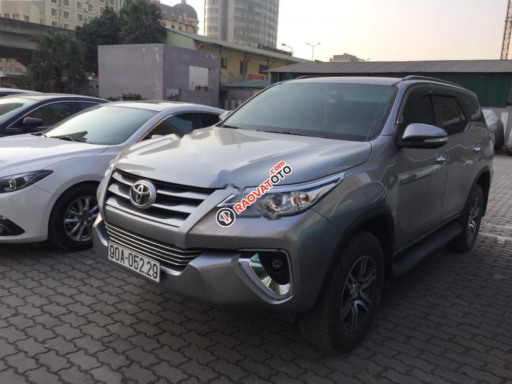 Bán Toyota Fortuner 2.5G đời 2017, màu bạc, nhập khẩu nguyên chiếc-4