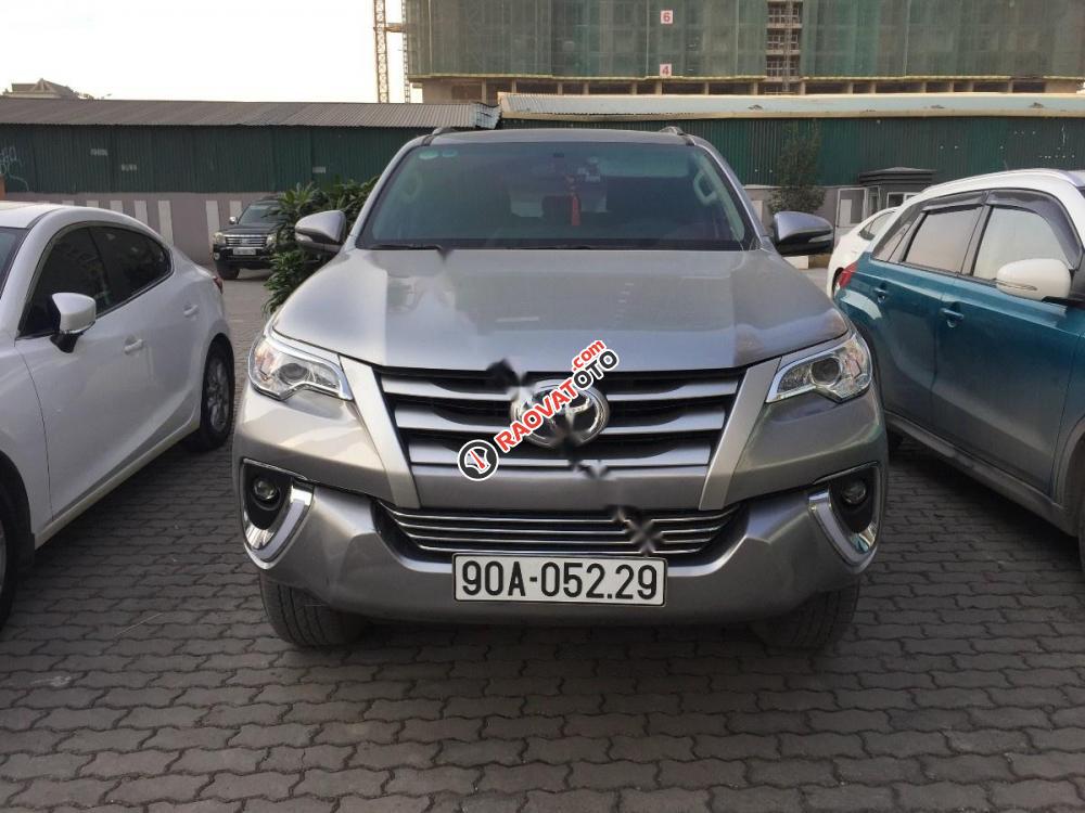 Bán Toyota Fortuner 2.5G đời 2017, màu bạc, nhập khẩu nguyên chiếc-5