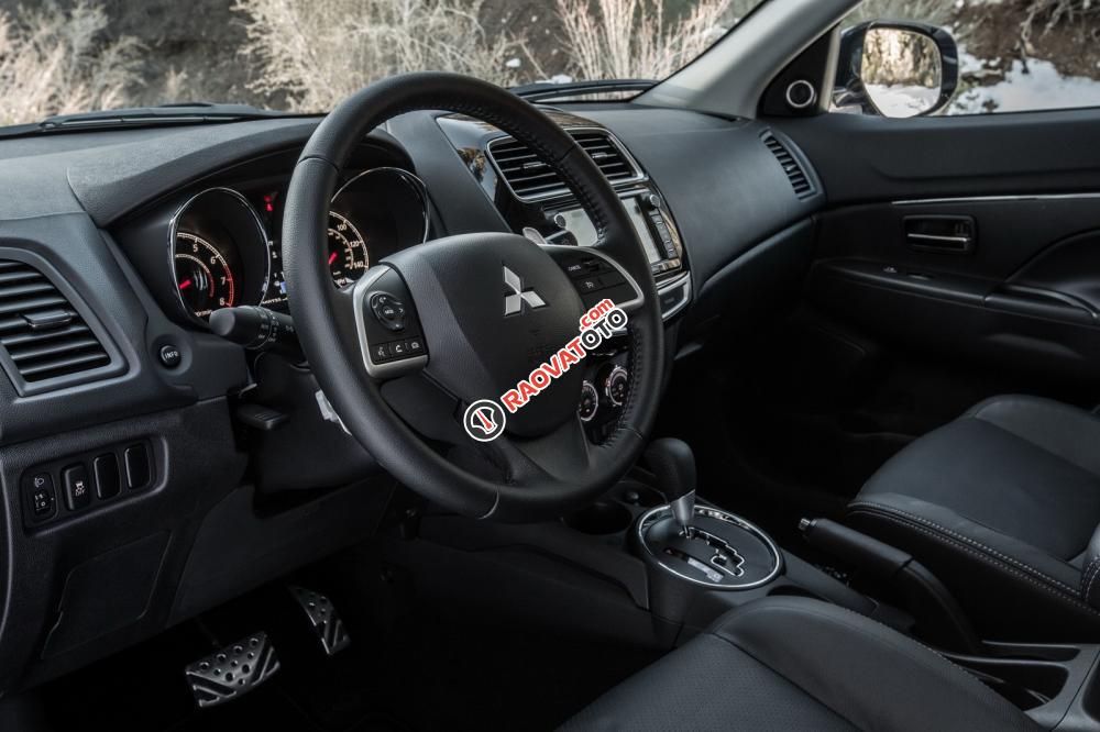 Bán Mitsubishi Outlander Sport GLS 2017, màu xanh, nhập Nhật, trả góp, khuyến mãi tốt, giao ngay, 937tr LH 0935588699-3