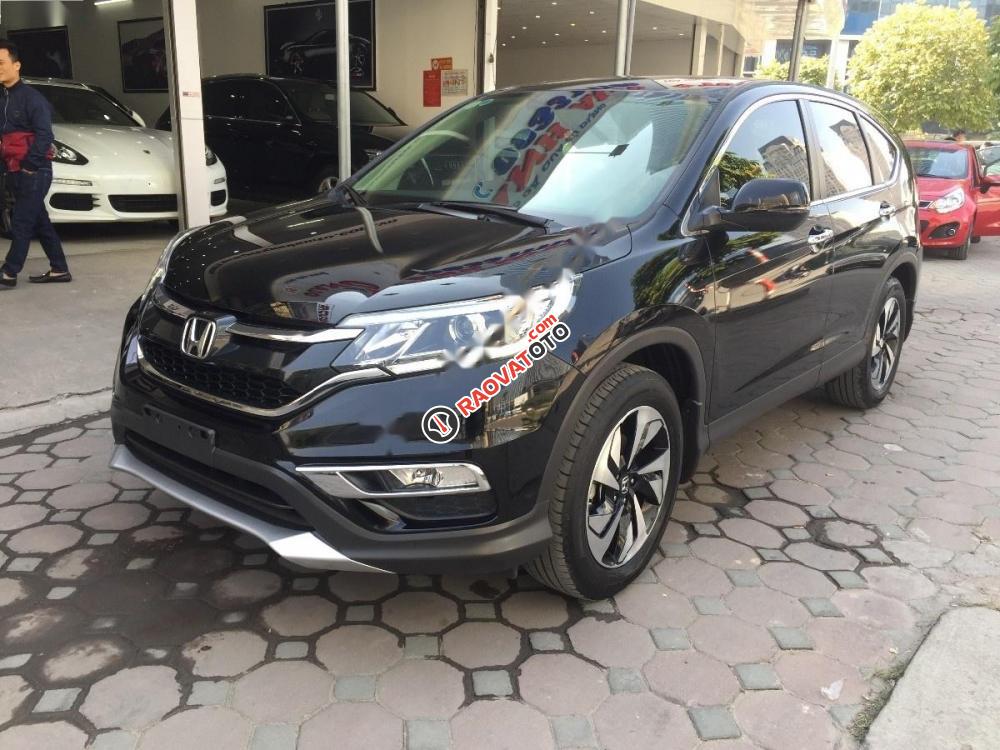 Cần bán Honda CR V 2.4AT đời 2016, màu đen-8