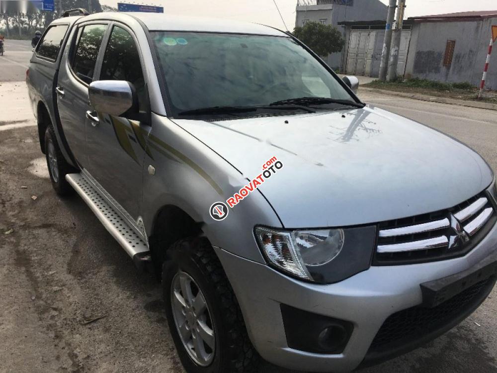 Bán xe Mitsubishi Triton GLX 4x2 MT sản xuất 2009, màu bạc, nhập khẩu nguyên chiếc số sàn, giá 295tr-6