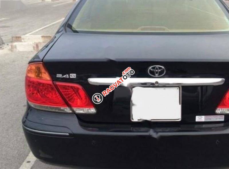 Bán xe Toyota Camry 2.4G đời 2005, màu đen xe gia đình-5