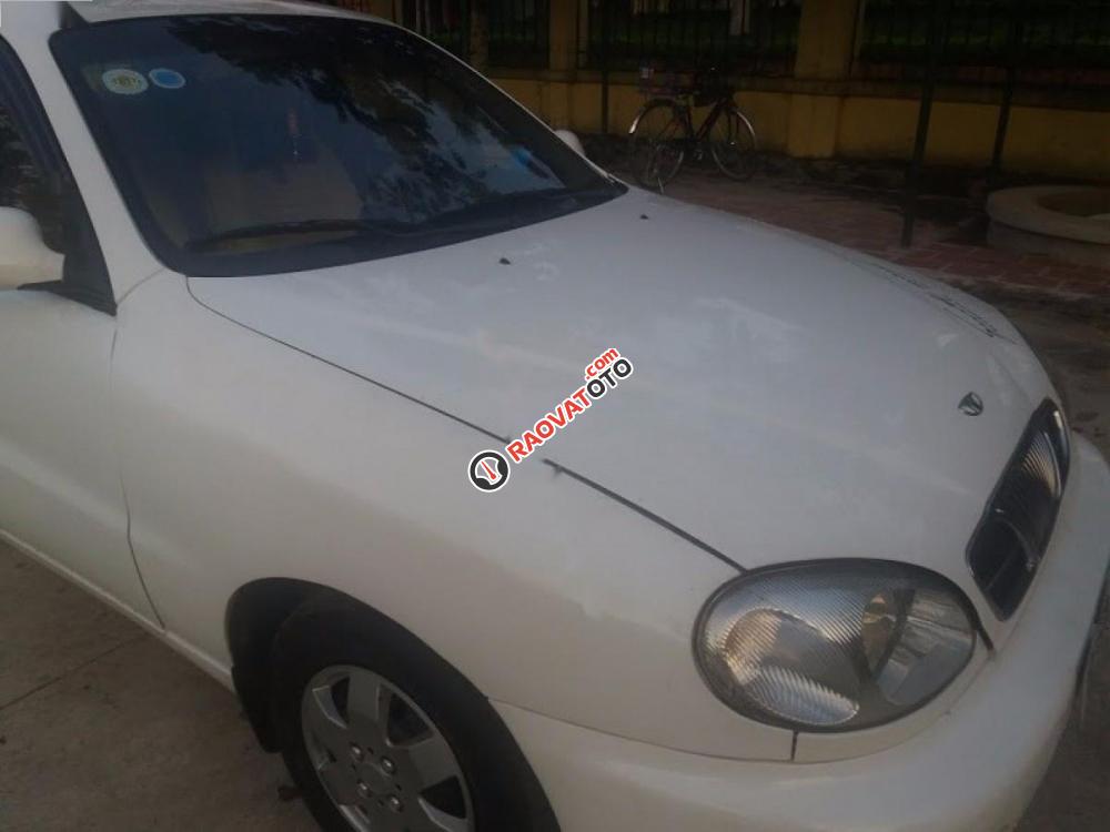 Bán ô tô Daewoo Lanos đời 2002, màu trắng-4