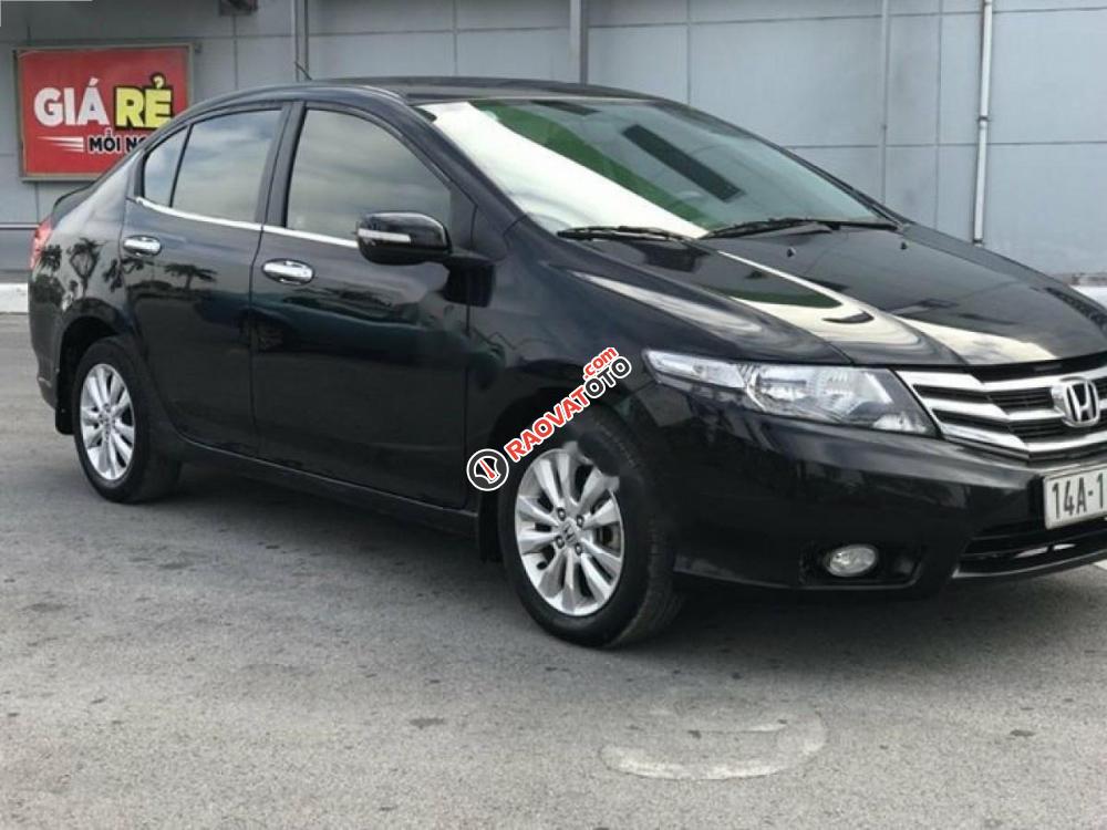 Cần bán gấp Honda City đời 2013, màu đen như mới-7