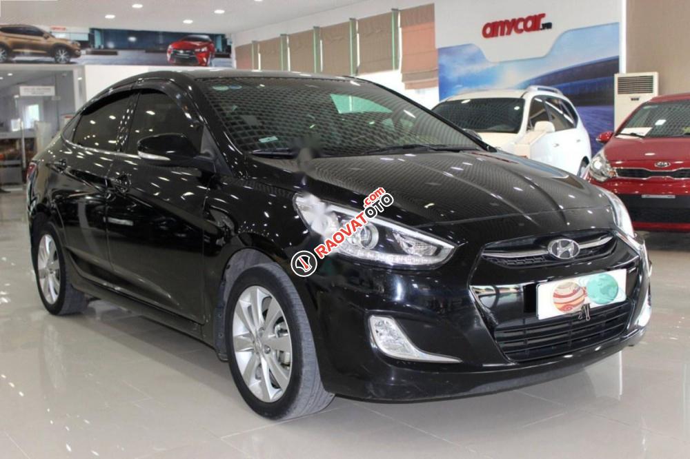 Cần bán gấp Hyundai Accent 1.4 MT 2016, màu đen, nhập khẩu chính chủ, 495 triệu-3