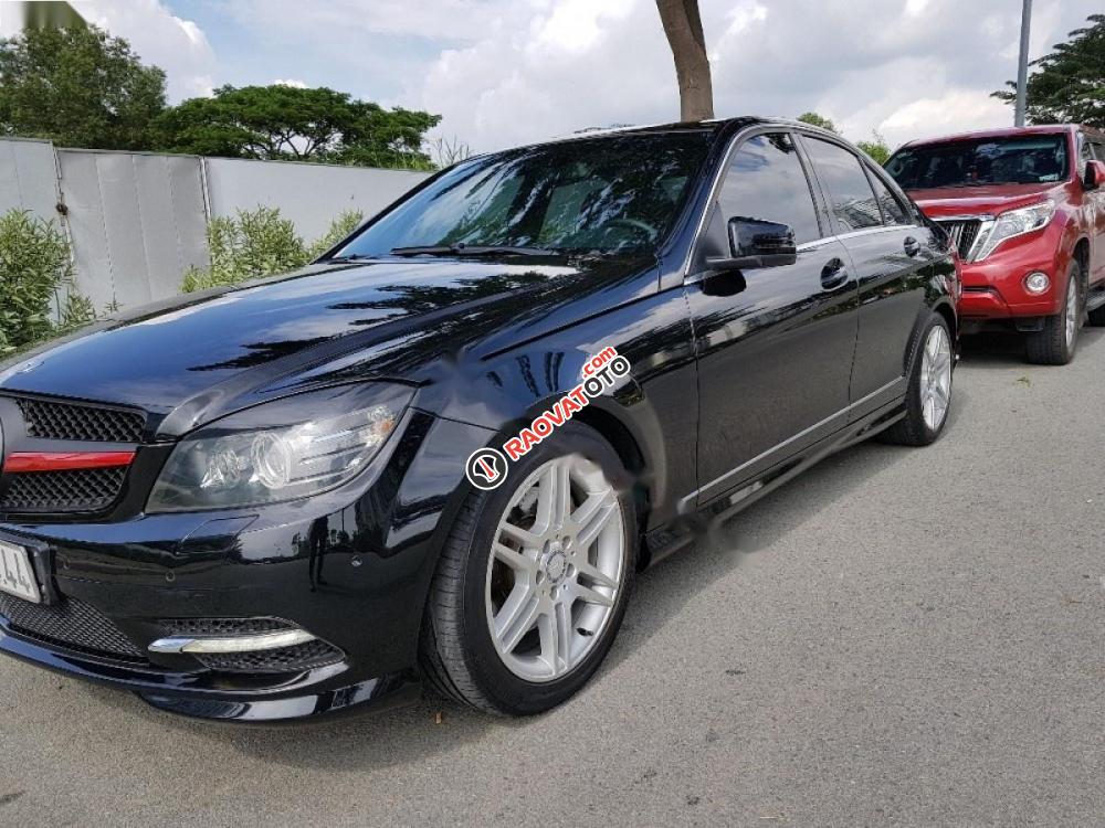 Bán Mercedes C300 AMG đời 2010, màu đen còn mới, giá tốt-9