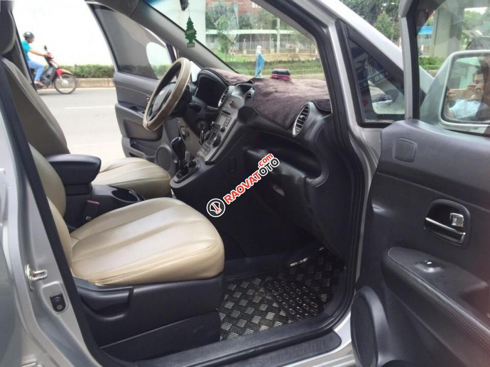 Cần bán xe Kia Carens EX 2.0MT năm 2011, màu bạc-7