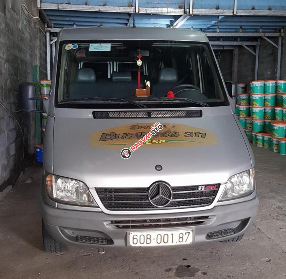 Bán xe Mercedes Sprinter đời 2010, màu bạc chính chủ-3