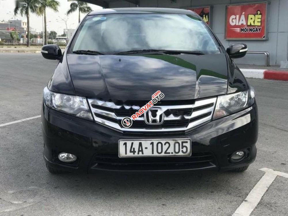 Cần bán gấp Honda City đời 2013, màu đen như mới-6