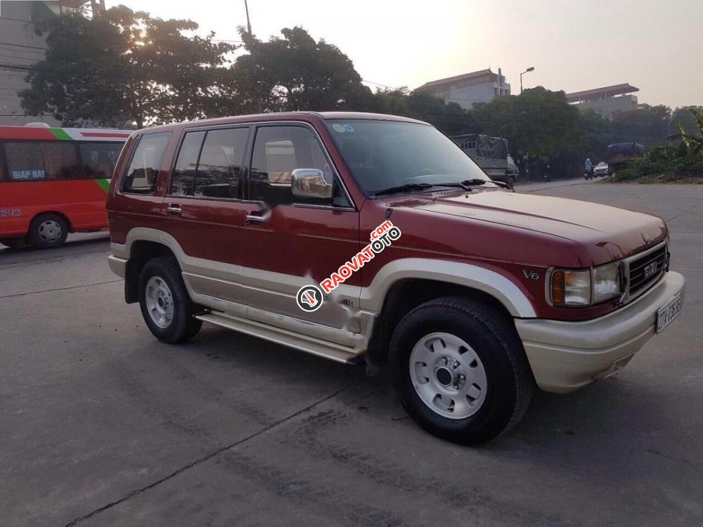 Bán Isuzu Trooper LS đời 1999, màu đỏ, nhập khẩu nguyên chiếc chính chủ, giá tốt-4