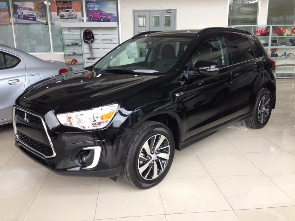 Cần bán xe Mitsubishi Outlander Sport sản xuất 2017, màu đen, xe nhập-0