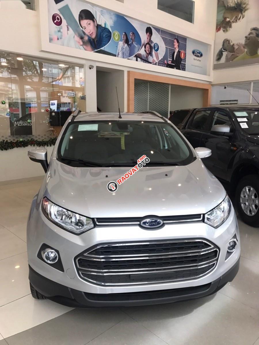 Cần bán xe Ford EcoSport Titanium 1.5L AT đời 2017, màu bạc, giá chỉ 543 triệu-1