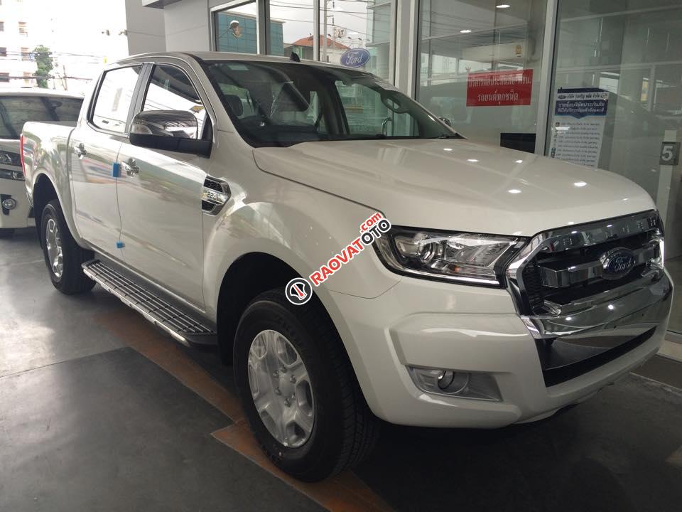 Bán Ford Ranger màu trắng, phiên bản XLT 4x4 MT, giao xe ngay tại An Đô Ford, hỗ trợ trả góp-5