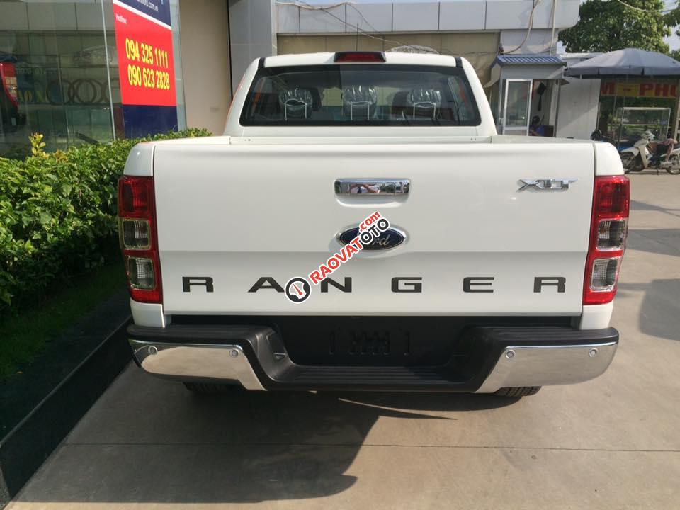 Bán Ford Ranger màu trắng, phiên bản XLT 4x4 MT, giao xe ngay tại An Đô Ford, hỗ trợ trả góp-4