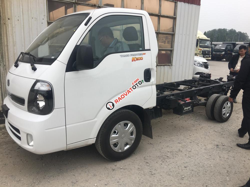 Xe tải Thaco Kia K200, tải trọng 1T9 mới 2018, tiêu chuẩn khí thải euro 4-2