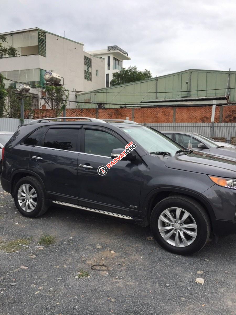 Cần bán xe Kia Sorento 2.4AT đời 2014, màu xám số tự động-3