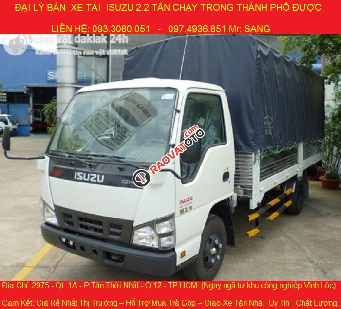 Cần bán xe Isuzu 2.2 tấn, đời 2016, chạy trong thành phố được-0