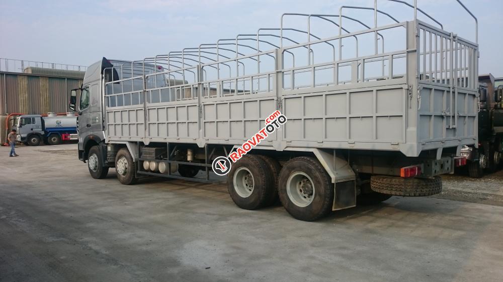 Cần bán xe tải 2015 thùng bạt 4 chân Howo 18 tấn cũ, Hưng Yên, thanh lý 0964674331-2