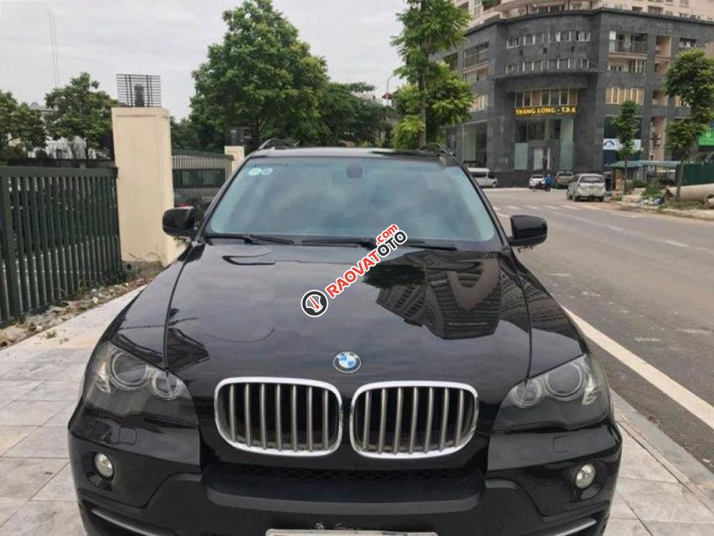 Bán xe BMW X5 4.8 đời 2007, màu đen, nhập khẩu-1