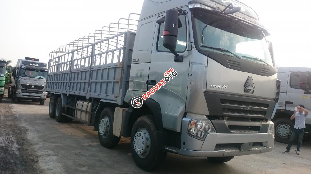 Cần bán xe tải 2015 thùng bạt 4 chân Howo 18 tấn cũ, Hưng Yên, thanh lý 0964674331-0