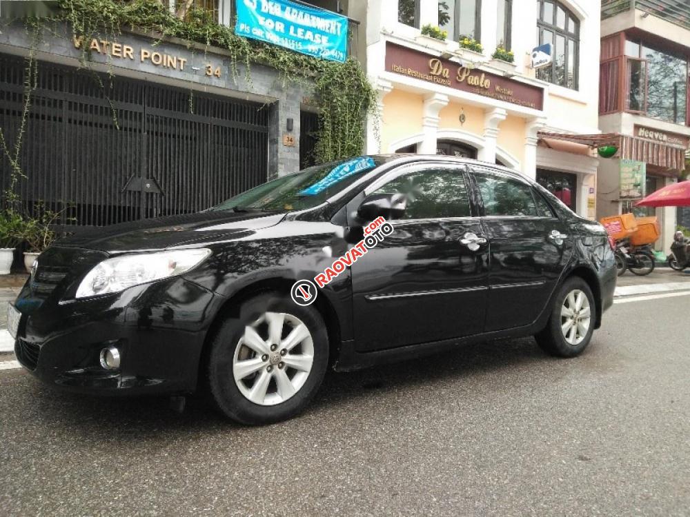 Bán Toyota Corolla XLi đời 2008, màu đen, xe nhập chính chủ, giá 420tr-1