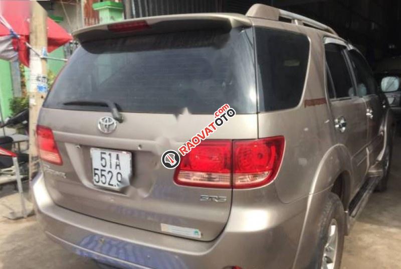 Cần bán xe Toyota Fortuner SR5 2007, màu xám, nhập khẩu, giá cạnh tranh-0