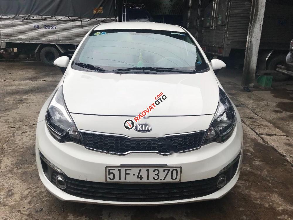 Bán xe Kia Rio 1.6AT đời 2016, màu trắng, nhập khẩu, xe gia đình giá cạnh tranh-0