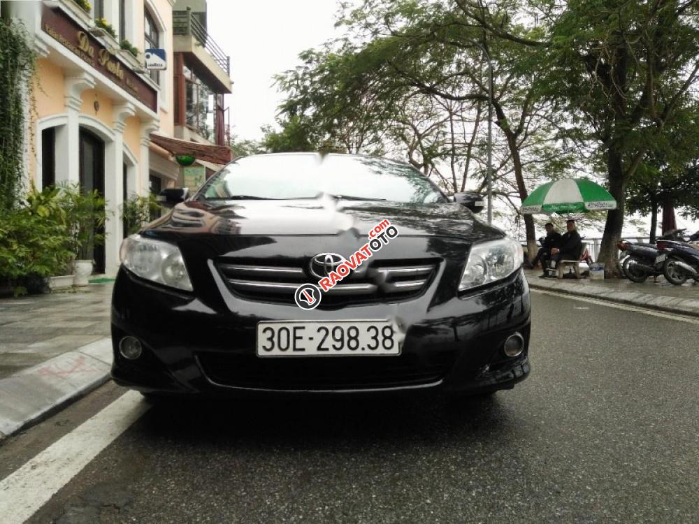 Bán Toyota Corolla XLi đời 2008, màu đen, xe nhập chính chủ, giá 420tr-2