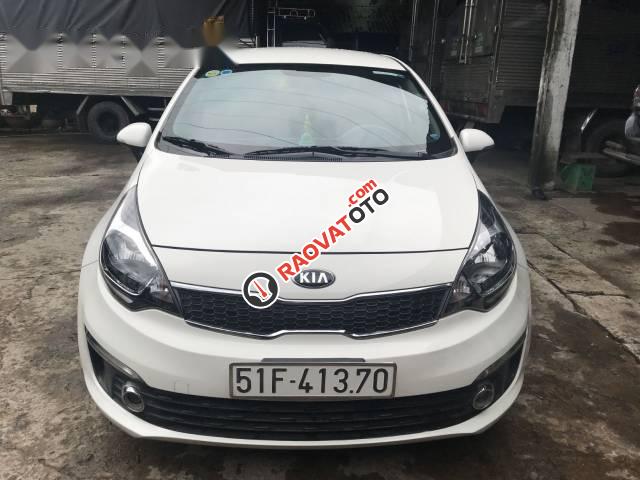 Gia đình bán Kia Rio 1.6AT 2016, màu trắng-0