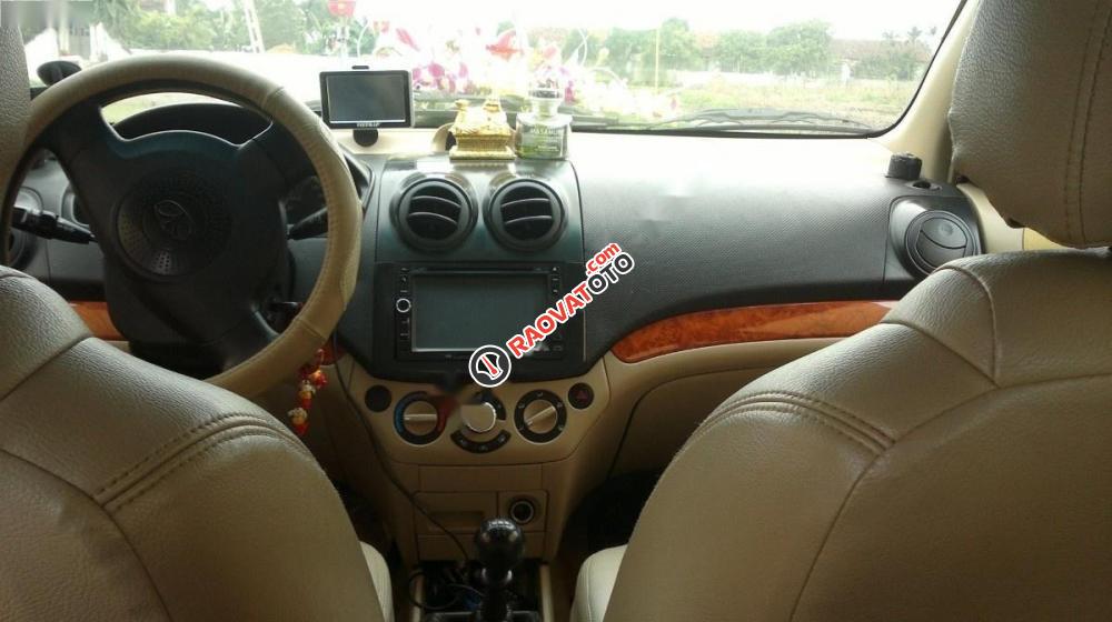 Bán ô tô Daewoo Gentra đời 2009, màu bạc xe gia đình-5