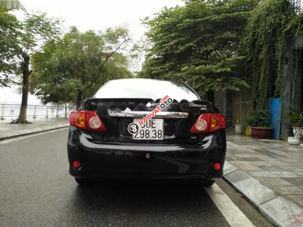 Bán Toyota Corolla XLi đời 2008, màu đen, xe nhập chính chủ, giá 420tr-3