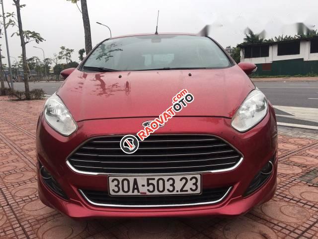 Cần bán xe Ford Fiesta 1.0 Ecoboost đời 2015, màu đỏ, 485 triệu-0