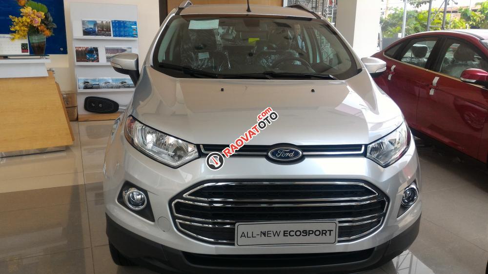 Ford Ecosport Titanium AT màu bạc giá tốt, đại lý bán Ford Ecosport đủ màu, giao ngay-4