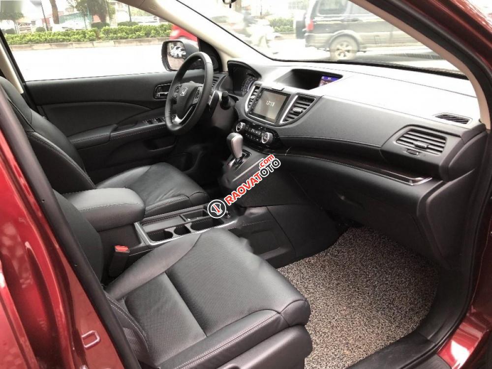 Bán Honda CR V 2.4 năm 2017, màu đỏ-4