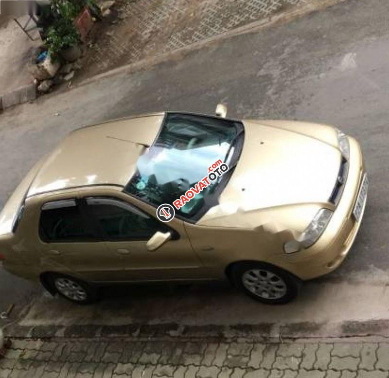 Cần bán Fiat Albea HLX 1.6 đời 2007, màu vàng, 166 triệu-0