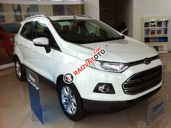 Bán ô tô Ford EcoSport Titatium đời 2017, mầu trắng, LH 0933523838-0
