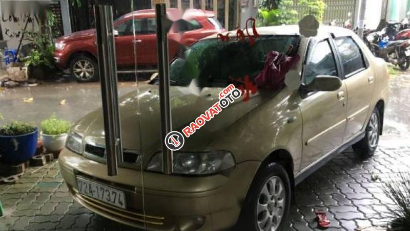 Cần bán Fiat Albea HLX 1.6 đời 2007, màu vàng, 166 triệu-1