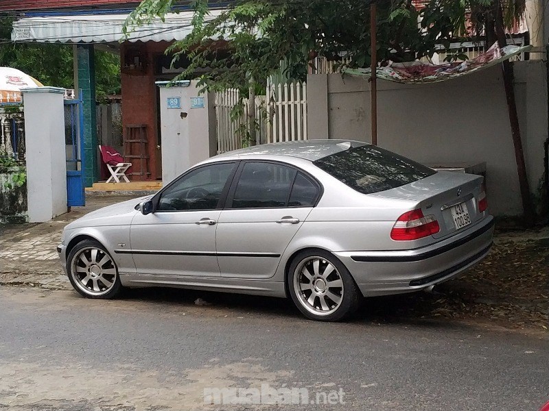 Bán BMW 3 Series 318i đời 2001, màu bạc, nhập khẩu  -0