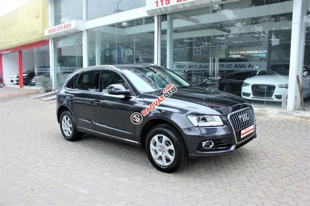 Bán xe Audi Q5 đời 2014, màu xám (ghi), nhập khẩu nguyên chiếc-1