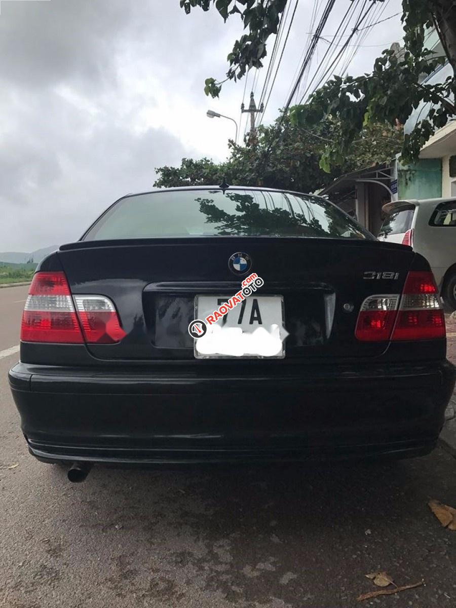 Bán BMW 3 Series 318i năm 2001, màu đen, xe nhập  -3