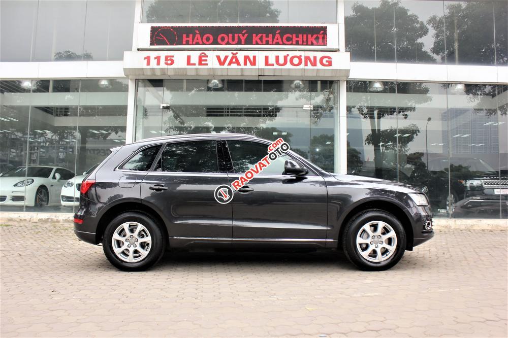 Bán xe Audi Q5 đời 2014, màu xám (ghi), nhập khẩu nguyên chiếc-0