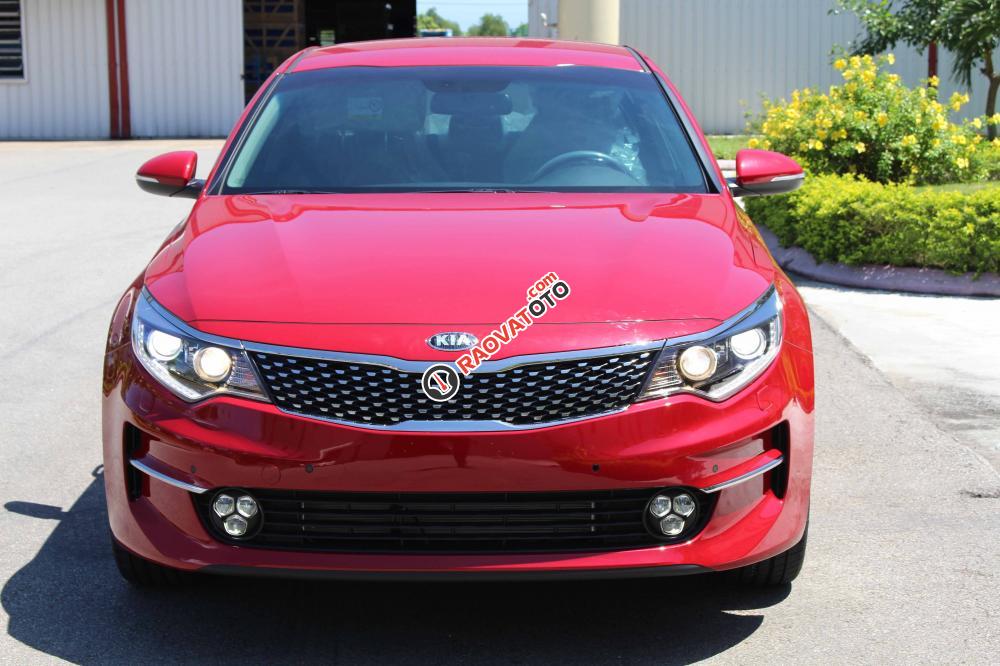 Bán Kia Optima 2.0AT sản xuất 2017, màu đỏ, có xe giao ngay-4